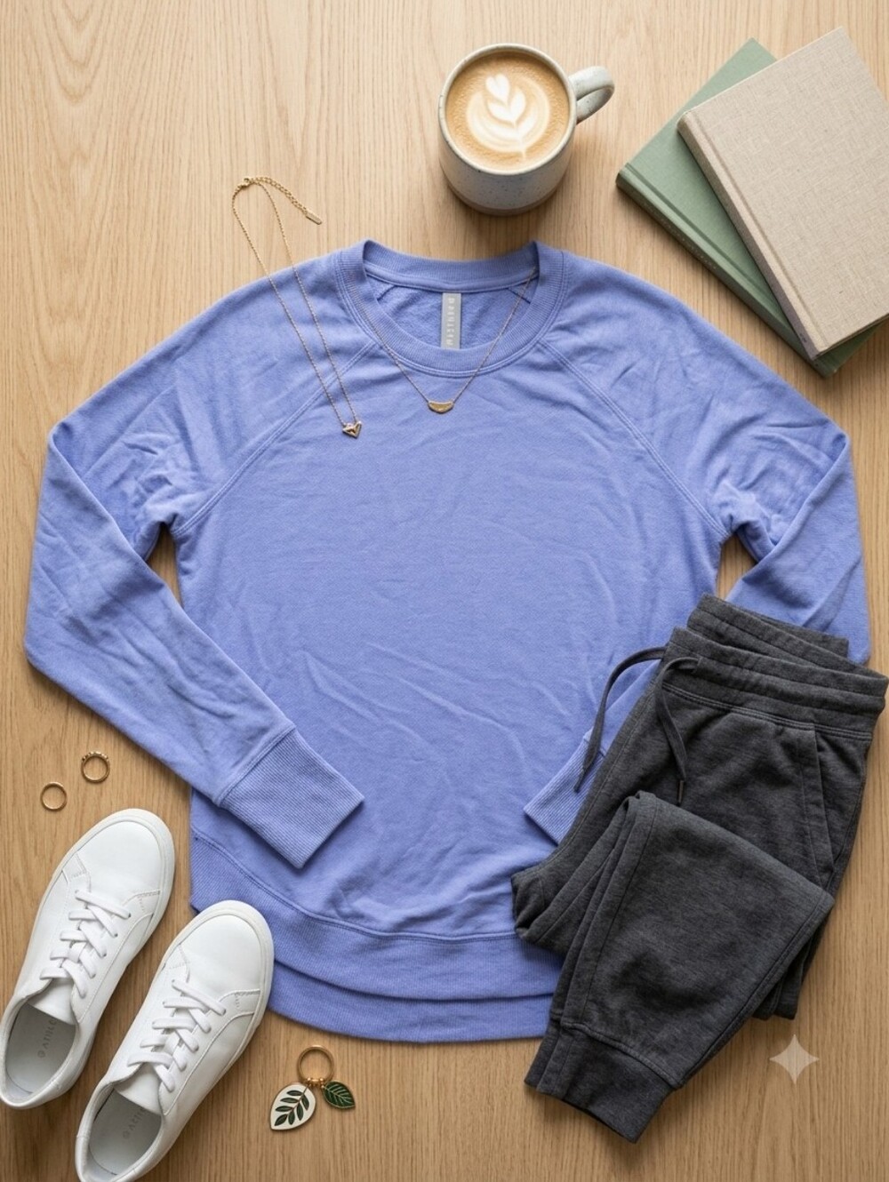 Athleta Periwinkle Long Sleeve Sweatshirt